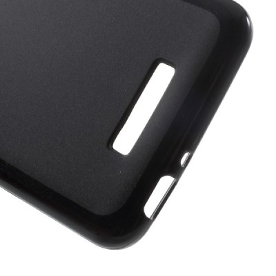 Asus Zenfone 3 Max (ZC520TL) kieto silikono TPU juodas dėklas - nugarėlė / Priedai.lt