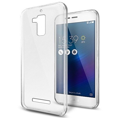 Asus Zenfone 3 Max (ZC520TL) dzidrs (caurspīdīgs) cieta silikona TPU pasaulē planākais apvalks / Vacins.lv