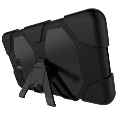 Samsung Galaxy Tab A 7.0 2016 (T280, T285) pastiprinātas aizsardzības melns apvalks  / Vacins.lv