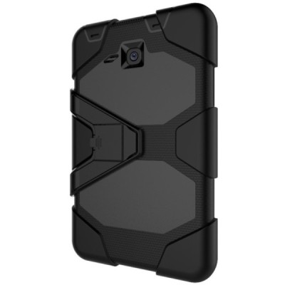 Samsung Galaxy Tab A 7.0 2016 (T280, T285) pastiprinātas aizsardzības melns apvalks  / Vacins.lv