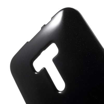 Asus Zenfone Selfie (ZD551KL) Mercury melns cieta silikona (TPU) futrālis / Vacins.lv