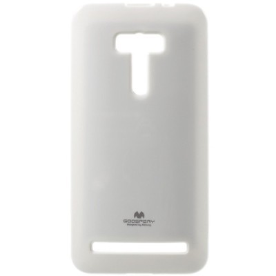 Asus Zenfone Selfie (ZD551KL) baltas Mercury kieto silikono (TPU) dėklas / Priedai.lt