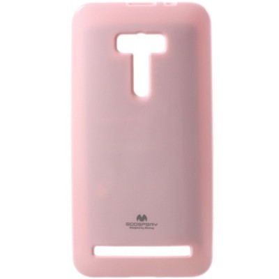 Asus Zenfone Selfie (ZD551KL) šviesiai rožinis Mercury kieto silikono (TPU) dėklas / Priedai.lt