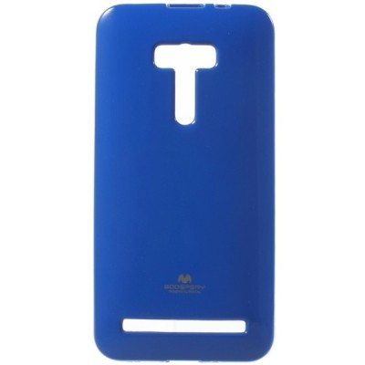Asus Zenfone Selfie (ZD551KL) tamsiai mėlynas Mercury kieto silikono (TPU) dėklas / Priedai.lt