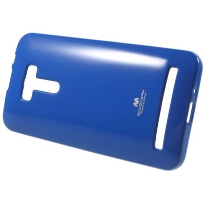 Asus Zenfone Selfie (ZD551KL) tamsiai mėlynas Mercury kieto silikono (TPU) dėklas / Priedai.lt