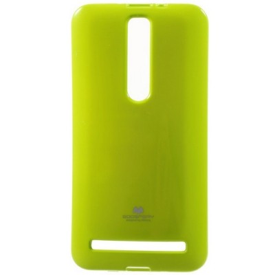 Asus Zenfone 2 5.5 (ZE550ML, ZE551ML) Mercury zaļš cieta silikona (TPU) futrālis / Vacins.lv