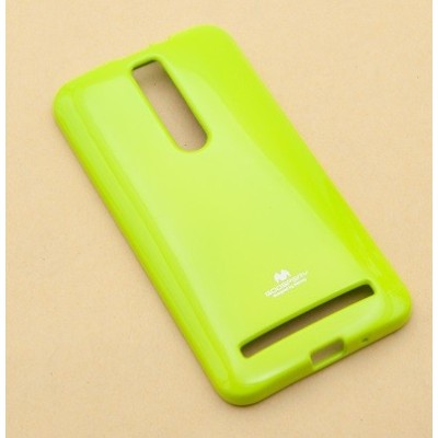Asus Zenfone 2 5.5 (ZE550ML, ZE551ML) Mercury zaļš cieta silikona (TPU) futrālis / Vacins.lv
