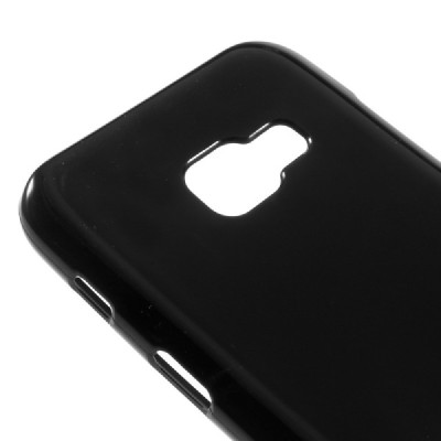 Samsung Galaxy A3 2017 (A320) cieta silikona (TPU) melns apvalks / vacins.lv
