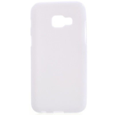 Samsung Galaxy A3 (2017) A320 cieta silikona (TPU) balts apvalks / vacins.lv