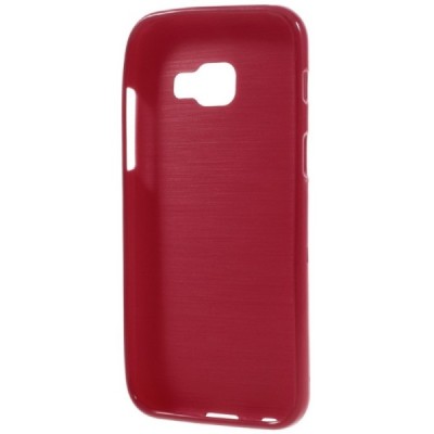 Samsung Galaxy A3 2017 (A320) kieto silikono TPU raudonas dėklas - nugarėlė / Priedai.lt