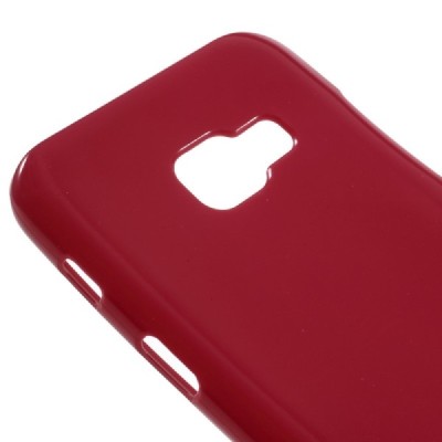 Samsung Galaxy A3 2017 (A320) kieto silikono TPU raudonas dėklas - nugarėlė / Priedai.lt