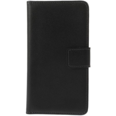 Nokia Lumia 635 atvēramais ādas melns maciņš (maks) / Vacins.lv