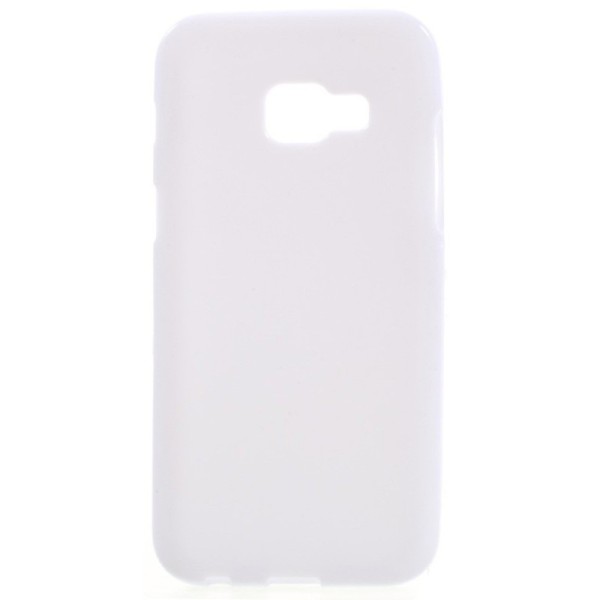 Cieta silikona (TPU) apvalks - balts (Galaxy A5 2017)