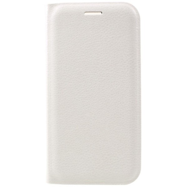 „Smart Wallet“ atvēramais ādas maciņš - balts (Galaxy A5 2017)