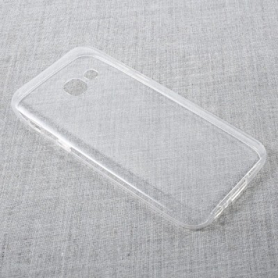 Samsung Galaxy A3 2017 (A320) dzidrs (caurspīdīgs) cieta silikona TPU pasaulē planākais apvalks / Vacins.lv