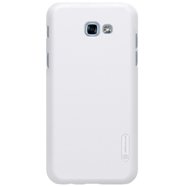 „Nillkin“ Frosted Shield apvalks - balts + ekrāna aizsargplēve (Galaxy A5 2017)