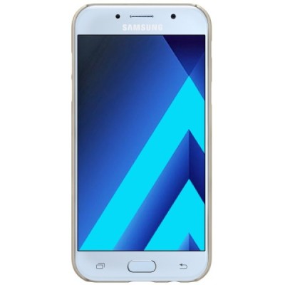 Samsung Galaxy A5 (2017) A520 Nillkin Frosted Shield zelta plastmasas apvalks / vacins.lv