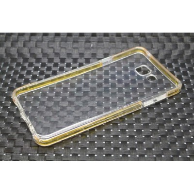 Samsung Galaxy A5 2016 (A510) Cieta silikona (TPU) dzidrs apvalks - zelta / vacins.lv