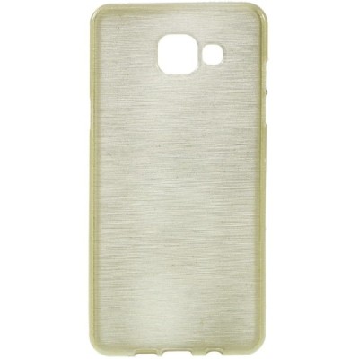 Samsung Galaxy A5 2016 (A510) cieta silikona (TPU) zelta apvalks / vacins.lv