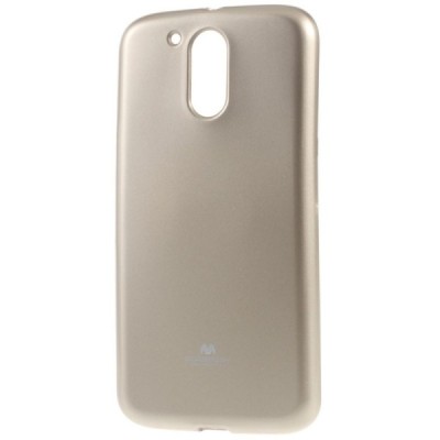 Motorola Moto G4, Moto G4 Plus Mercury zelta cieta silikona (TPU) apvalks / vacins.lv