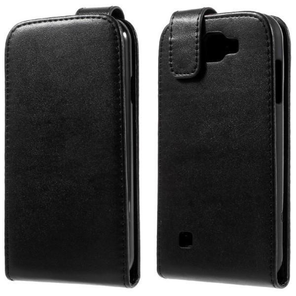 Klasisks atvēramais futrālis - melns (K3)