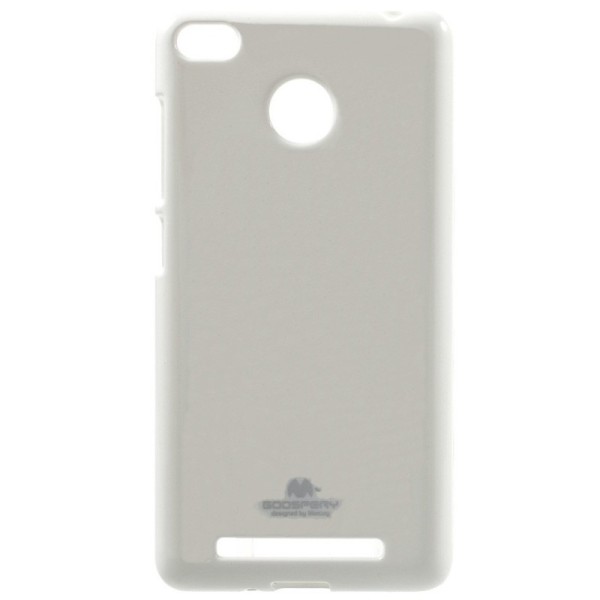 „Mercury“ apvalks - balts ((Redmi 3s)