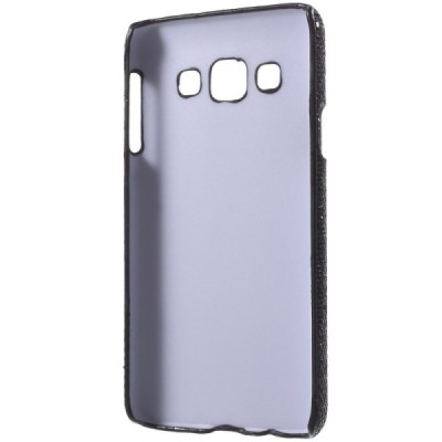 Samsung Galaxy A3 (A300) Fachion melns plastmasas apvalks / vacins.lv