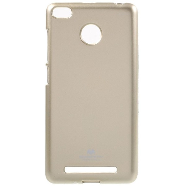 „Mercury“ dėklas - auksinis (Redmi 3s)