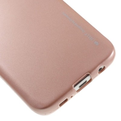 Samsung Galaxy S7 Edge (G935) Mercury rausvai auksinis kieto silikono tpu dėklas - nugarėlė / Priedai.lt