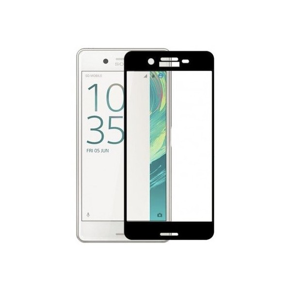 „3D Rewan“ Tempered Glass apsauginis ekrano stiklas 0.26 mm - juodas (Xperia X Performance)