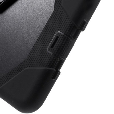 Apple iPad mini 4 (iPad mini 2019) pastiprinātas aizsardzības melns apvalks  / Vacins.lv