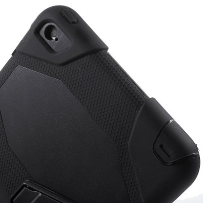 Apple iPad mini 4 (iPad mini 2019) pastiprinātas aizsardzības melns apvalks  / Vacins.lv