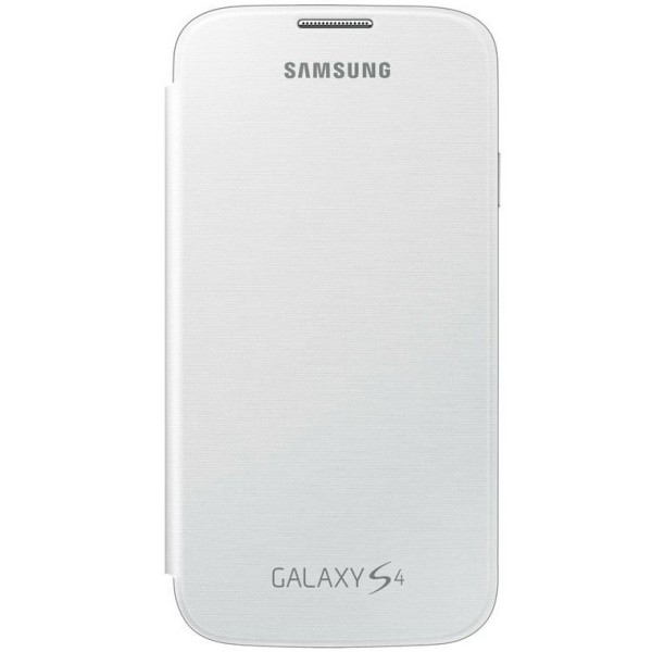 „Samsung“ Flip Cover atverčiamas dėklas - baltas (Galaxy S4)
