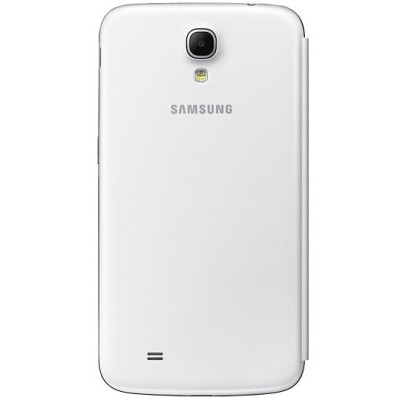 Samsung Galaxy Galaxy Mega 6.3 Flip Cover atverčiamas baltas dėklas / Priedai.lt