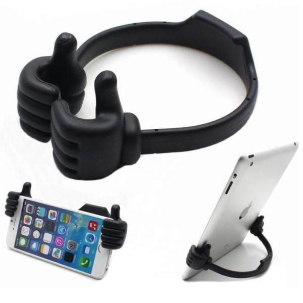 „Palms“ stovas - laikiklis, juodas