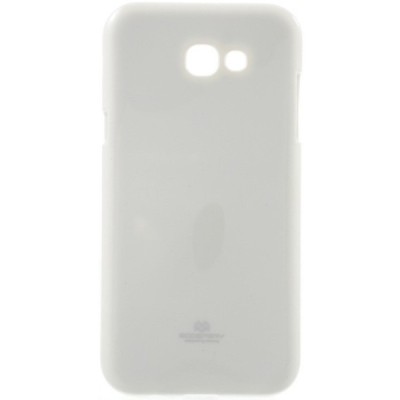 Samsung Galaxy A5 2017 (A520) Mercury baltas kieto silikono TPU dėklas - nugarėlė / Priedai.lt