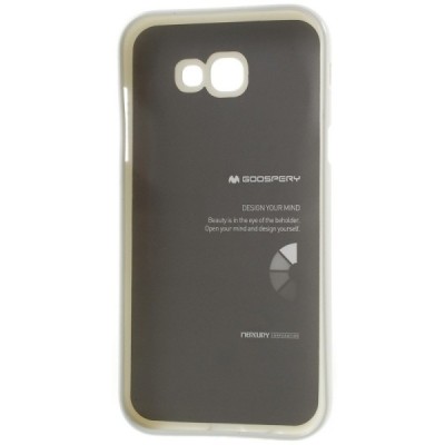 Samsung Galaxy A5 2017 (A520) Mercury baltas kieto silikono TPU dėklas - nugarėlė / Priedai.lt