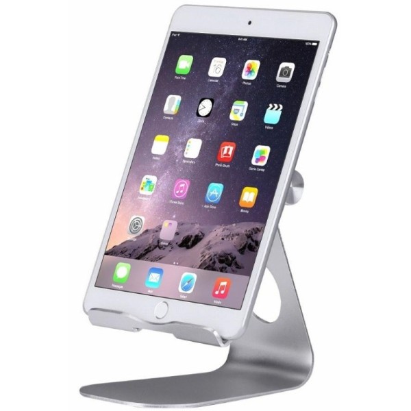 „Royal“ universalus sidabrinis planšetės laikiklis - stovas