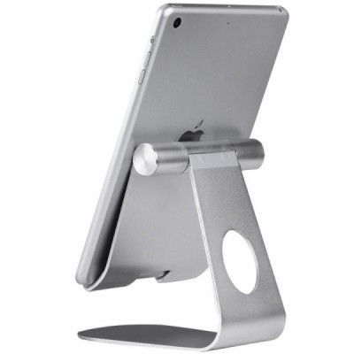 Royal universalus sidabrinis planšetės laikiklis, stovas / Priedai.LT