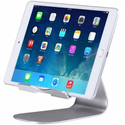 Royal universalus sidabrinis planšetės laikiklis, stovas / Priedai.LT