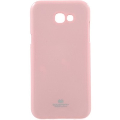 Samsung Galaxy A5 2017 (A520) Mercury šviesiai rožinis kieto silikono TPU dėklas - nugarėlė / Priedai.lt