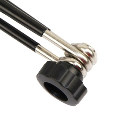 Universāls melns sadzīves turētājs / Vacins.lv