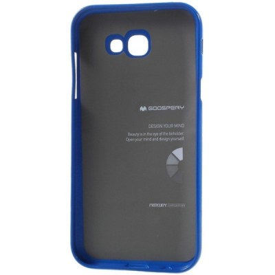 Samsung Galaxy A5 2017 (A520) Mercury tumši zils cieta silikona (TPU) apvalks / vacins.lv