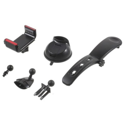 iMount 3 in 1 universals melns telefona autoturētājs / Vacins.lv