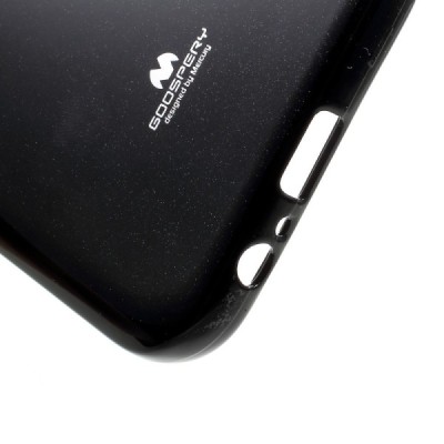 Samsung Galaxy A3 2017 (A320) Mercury melns cieta silikona (TPU) apvalks / vacins.lv