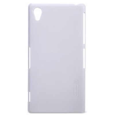 „Nillkin“ Frosted Shield Sony Xperia Z1 baltas plastikinis dėklas / Priedai.lt