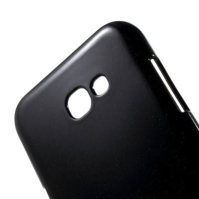 Samsung Galaxy A3 2017 (A320) Mercury melns cieta silikona (TPU) apvalks / vacins.lv