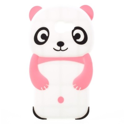 Rotaļīgs silikona Samsung Galaxy A3 2017 (A320) apvalks panda / Vacins.lv
