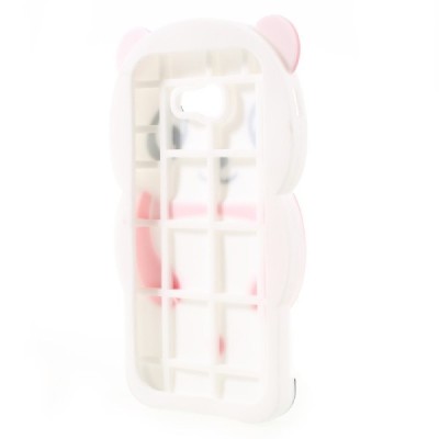 Rotaļīgs silikona Samsung Galaxy A3 2017 (A320) apvalks panda / Vacins.lv