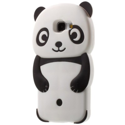 Rotaļīgs silikona Samsung Galaxy A5 2016 (A510) apvalks panda / Vacins.lv